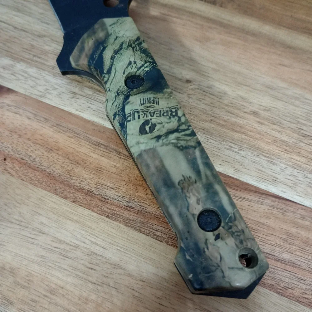 Mossy Oak Camo Camoflauge Knife Set Fixed Blade Gut Hook Hunting Fishing‎